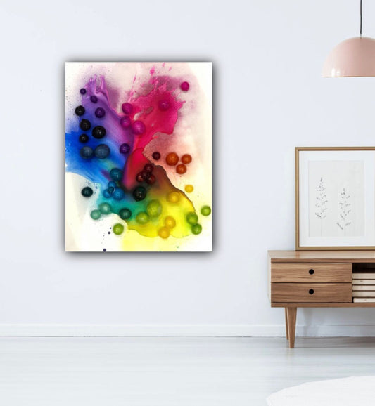 Bubble - Watercolor Rainbow