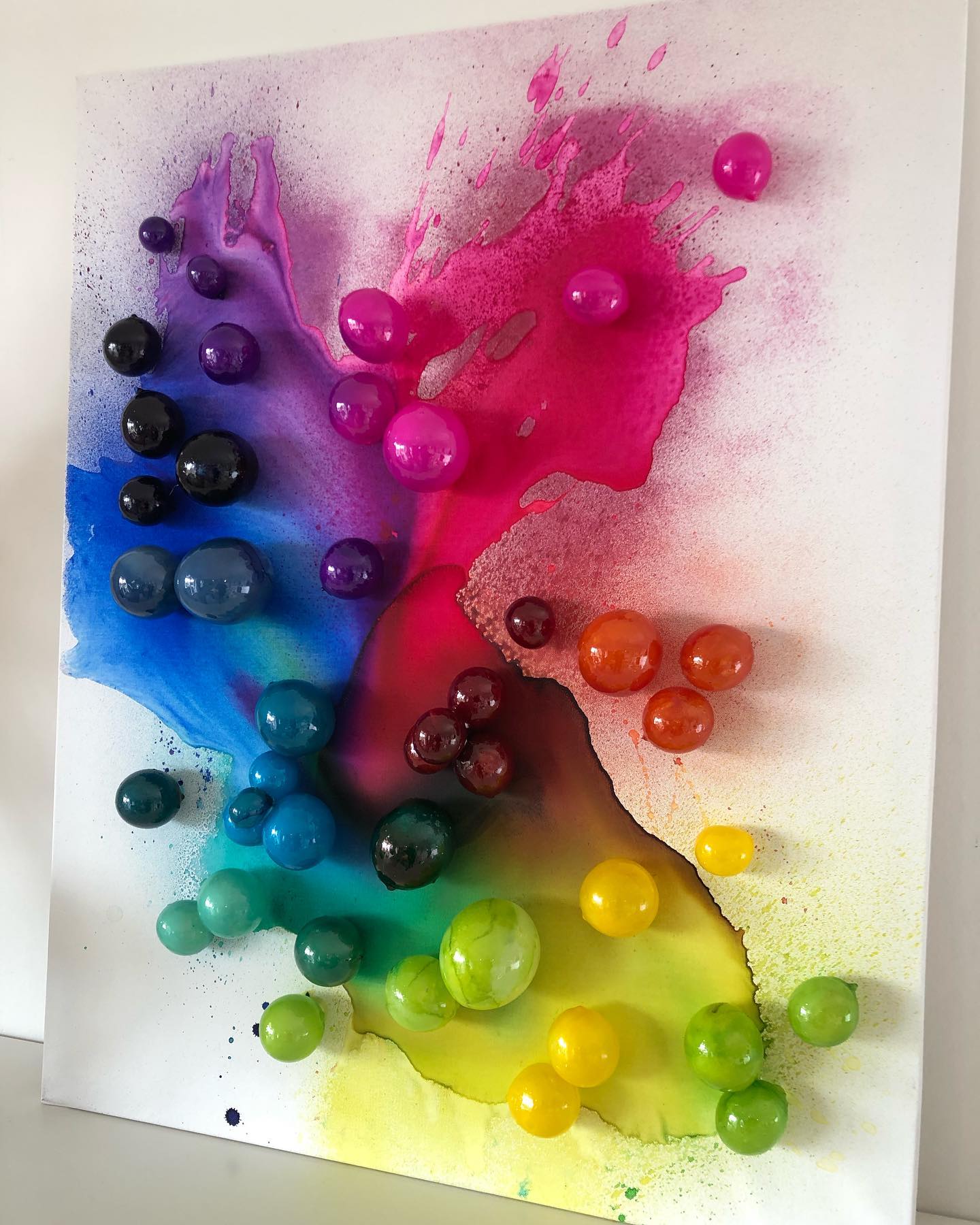 Bubble - Watercolor Rainbow